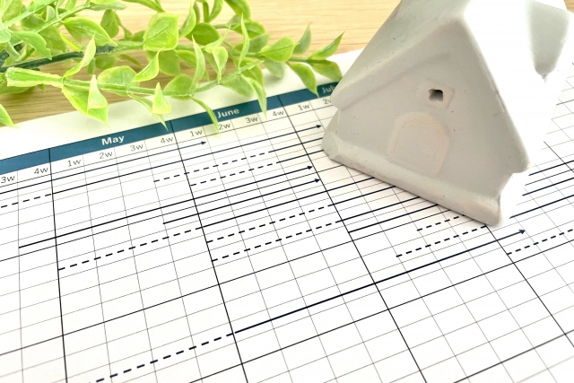 工事スケジュールの提出